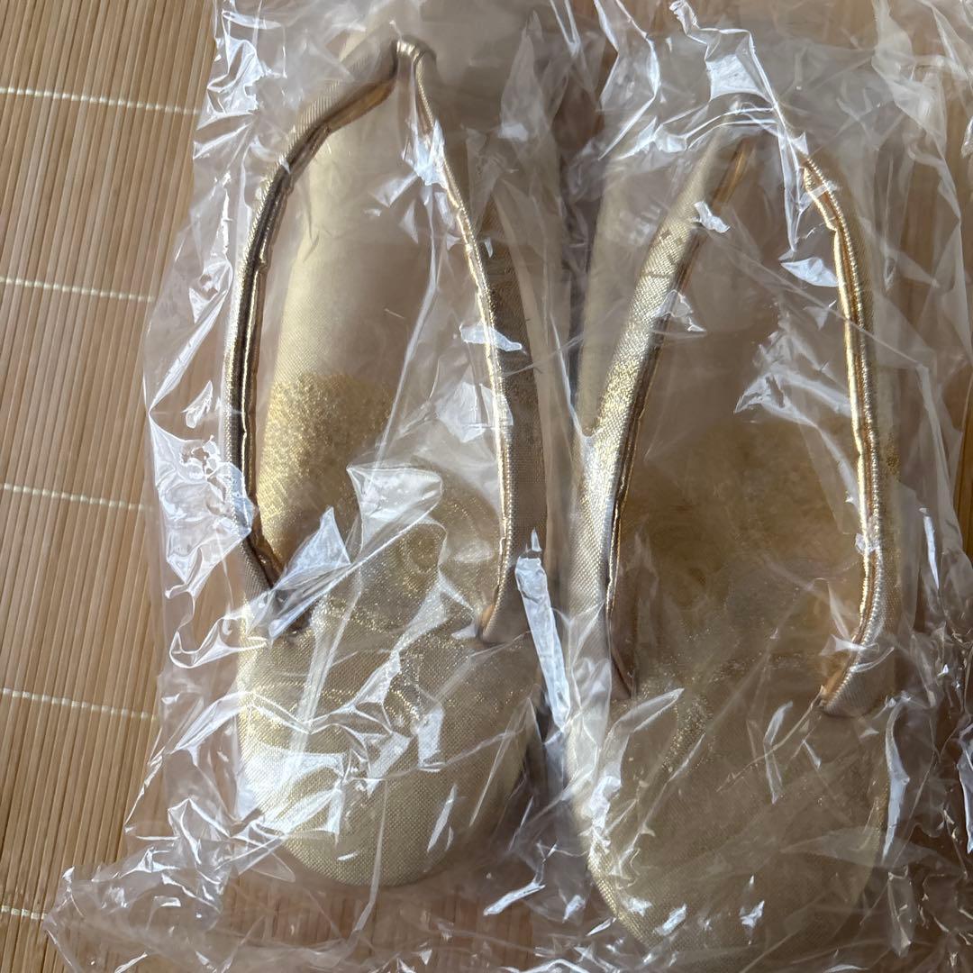 最終値下げ未使用バッグ草履セット