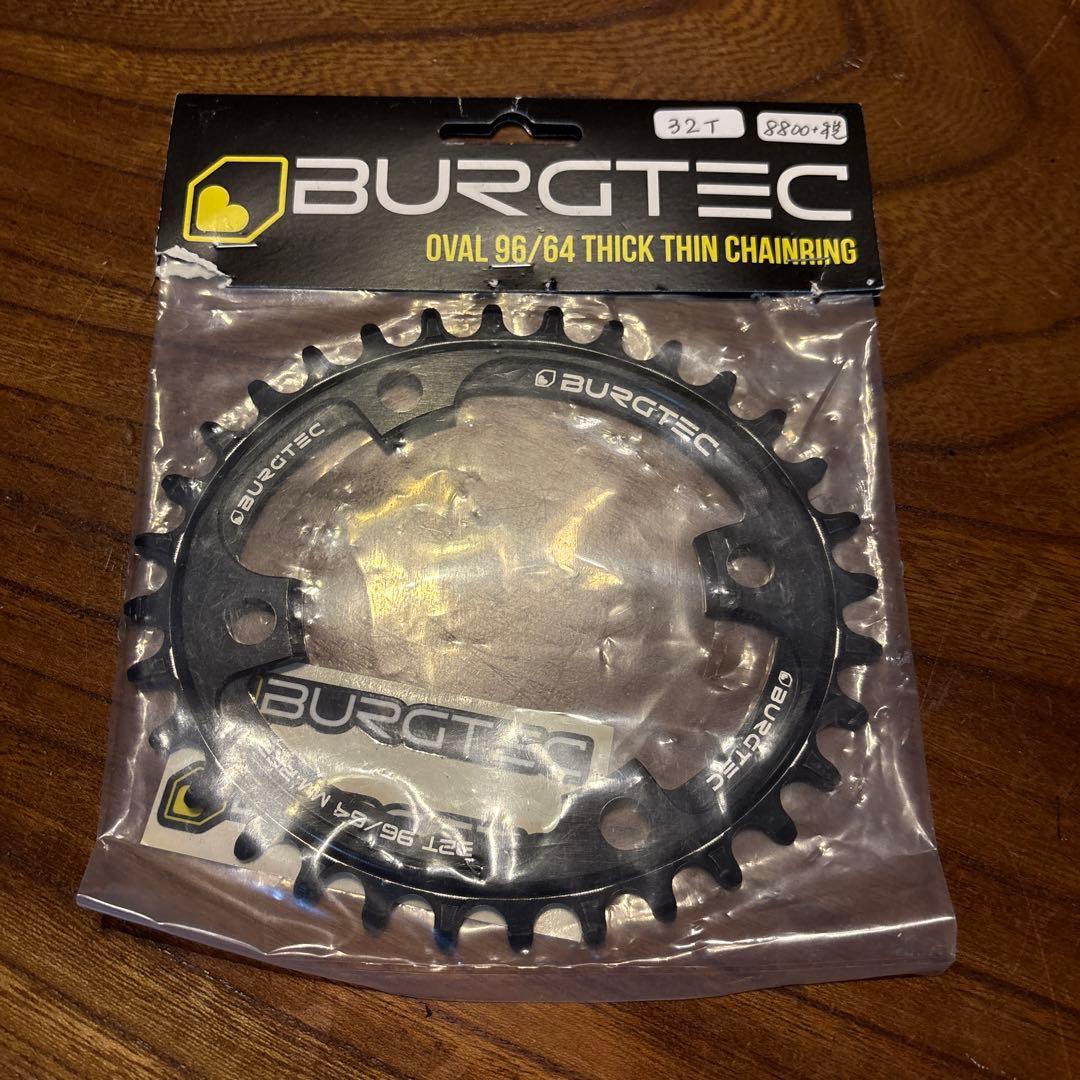 BURGTEC OVAL 96/64 32T チェーンリングXTR M9000