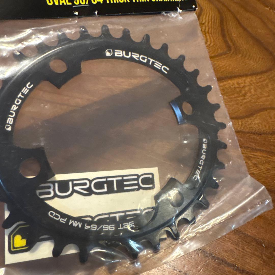 BURGTEC OVAL 96/64 32T チェーンリングXTR M9000