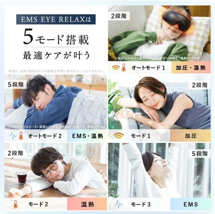 お値下げ中(NIPLUS)EMS アイリラックス・マッサージャー