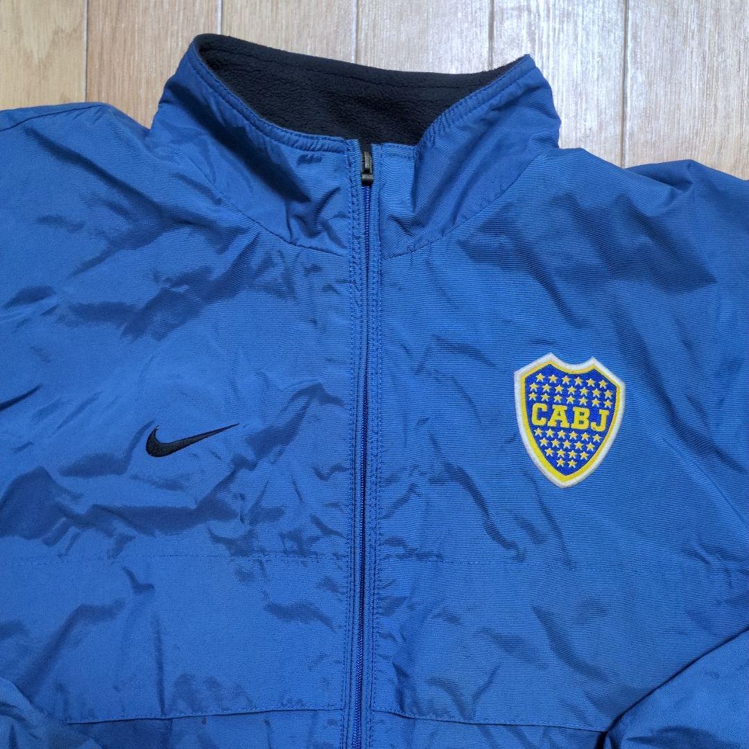 NIKE ボカ・ジュニアーズ 中綿 ナイロンジャケット Ｍサイズ CABJ