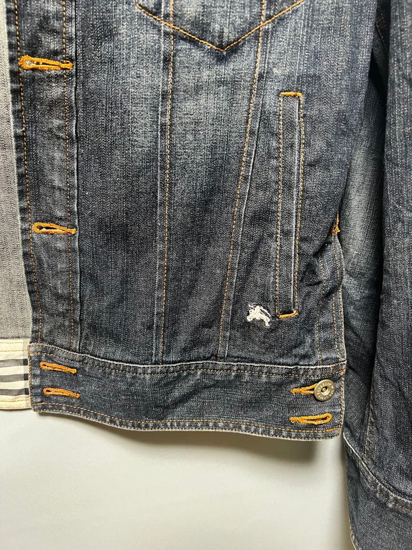南の島BURBERRY BLACK LABEL デニムジャケット