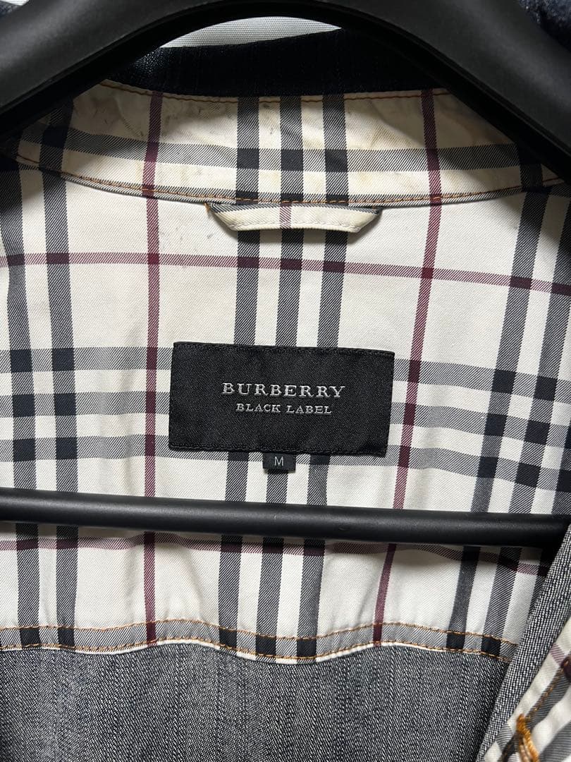 南の島BURBERRY BLACK LABEL デニムジャケット