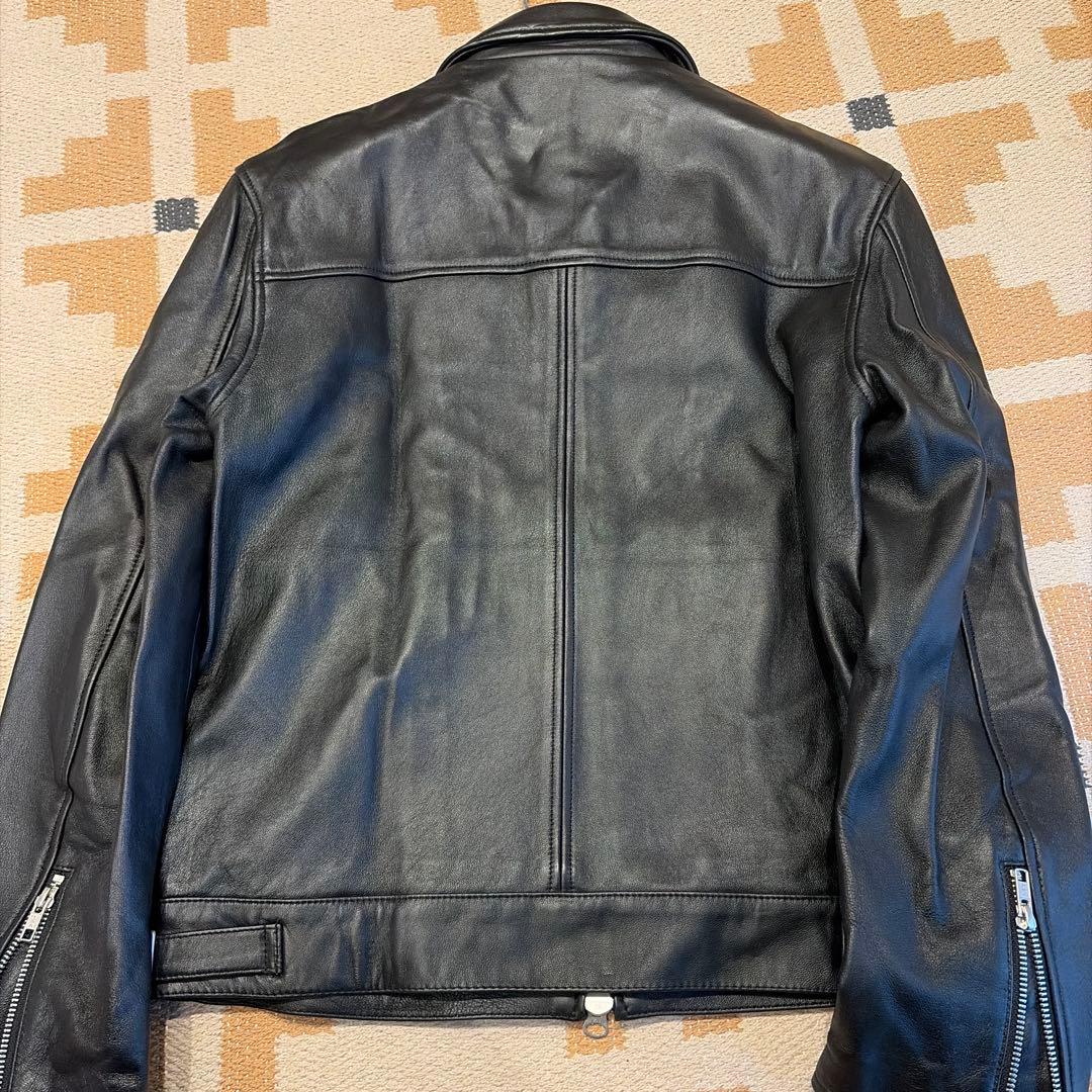 新品 BEAMS レザージャケット ブルゾン