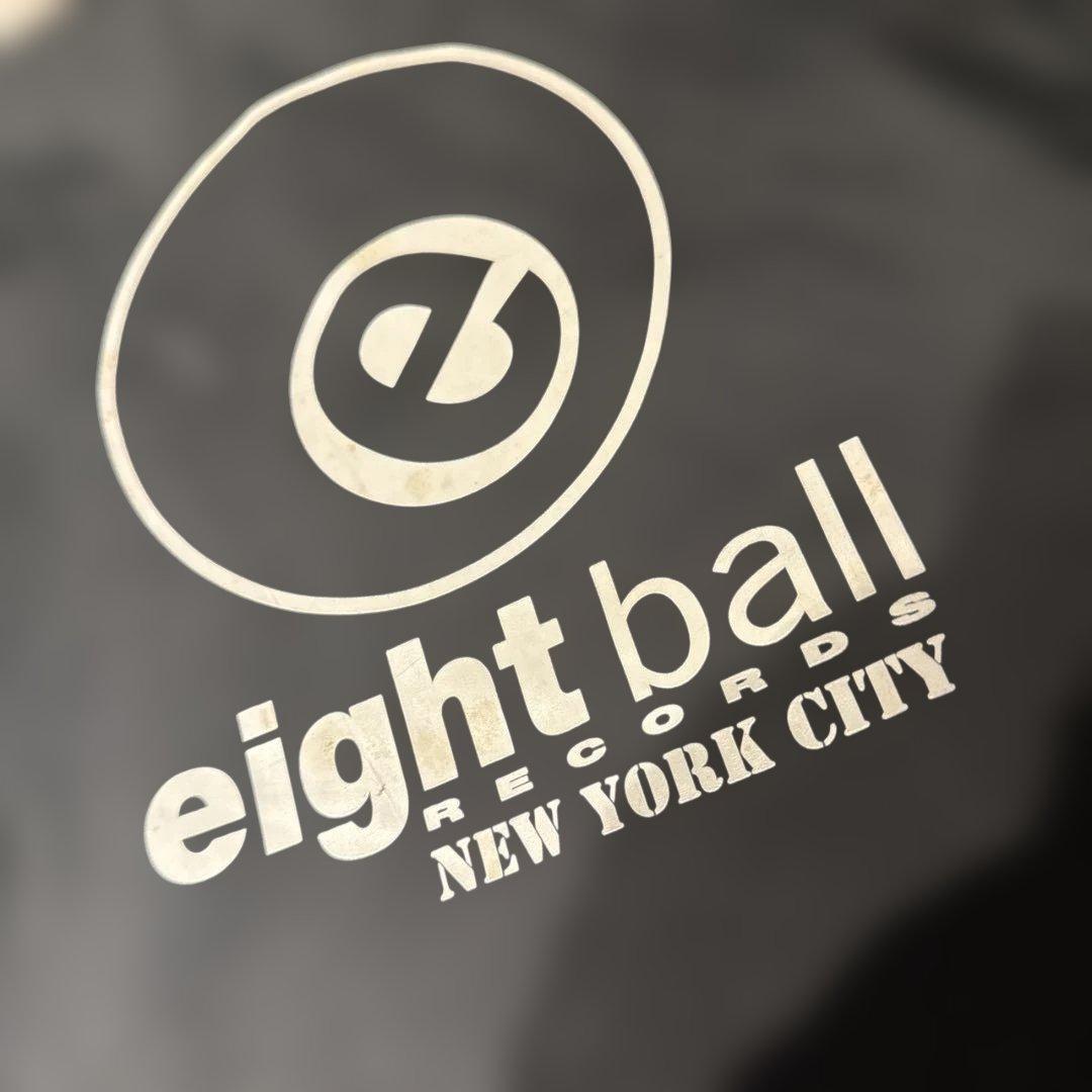 eight ball RECORDS レコードバッグ ブラック