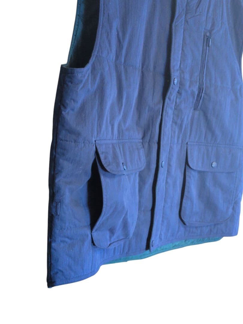 90s L.L.Bean シンサレート中綿ベスト XL ビンテージ ネイビー
