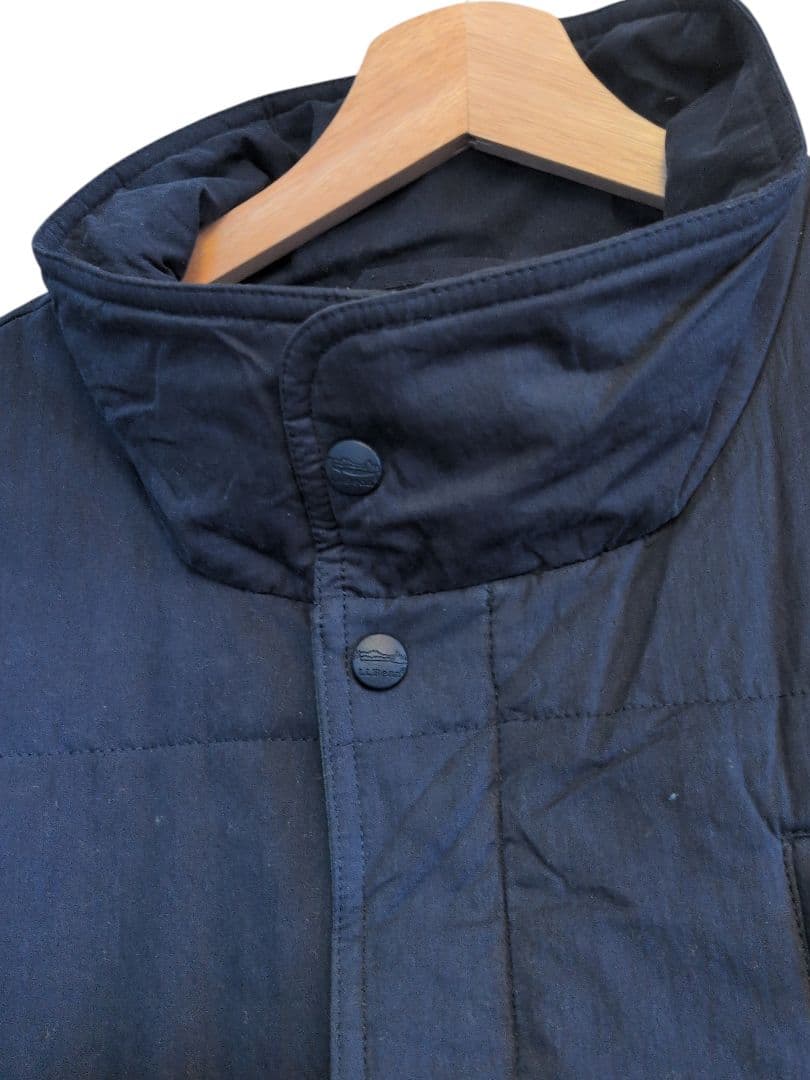 90s L.L.Bean シンサレート中綿ベスト XL ビンテージ ネイビー