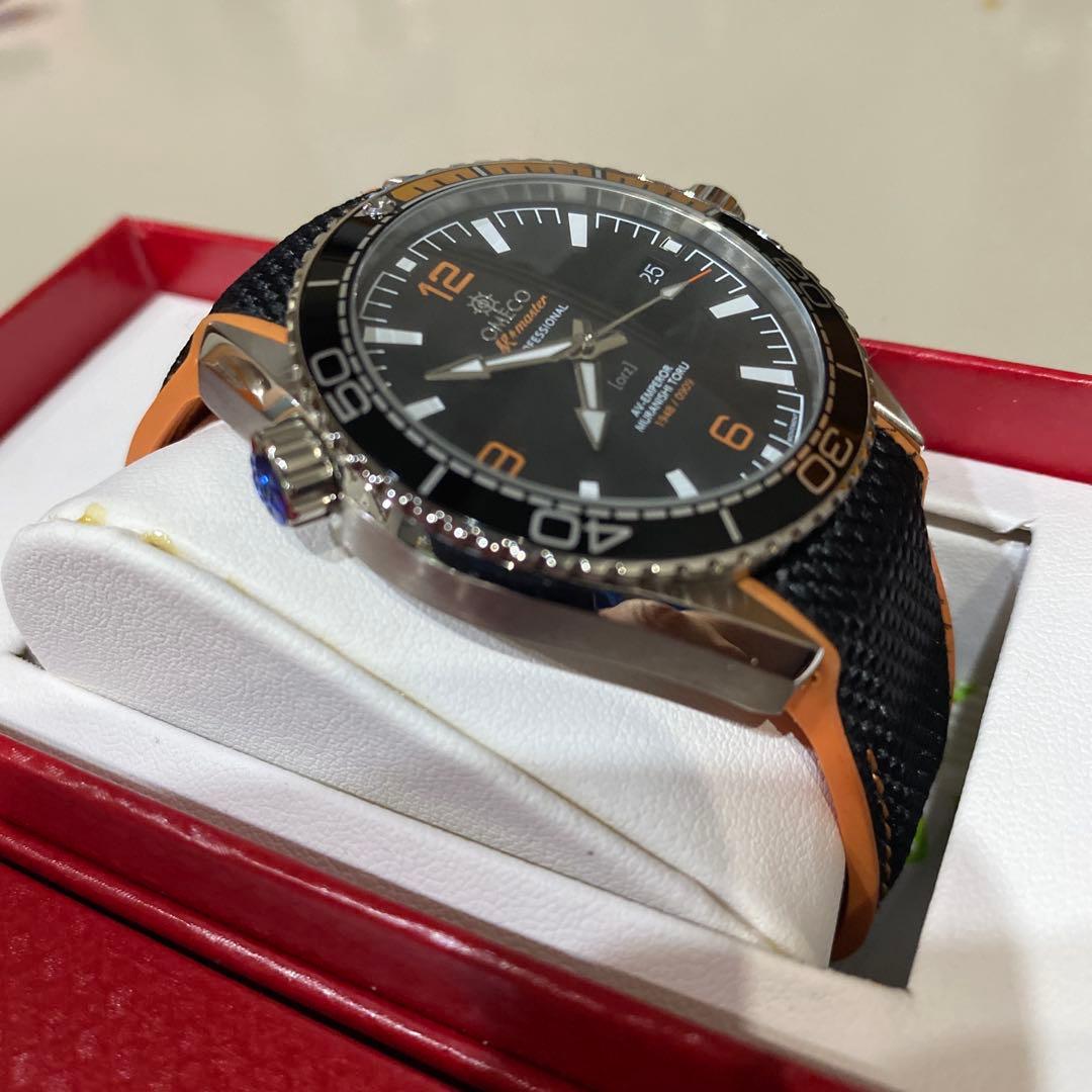 omeko Professional ラバーベルト時計オメコ駅弁マスター新品