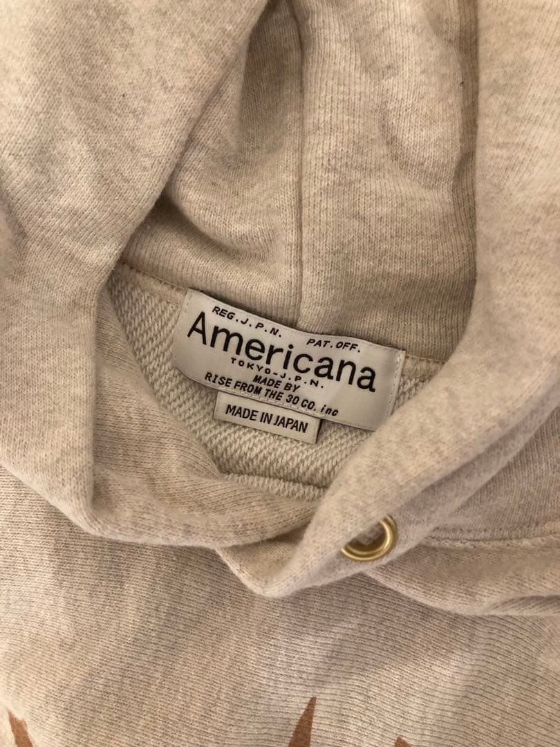 【目立つ汚れなし】アメリカーナ Hoodie パーカー Americana