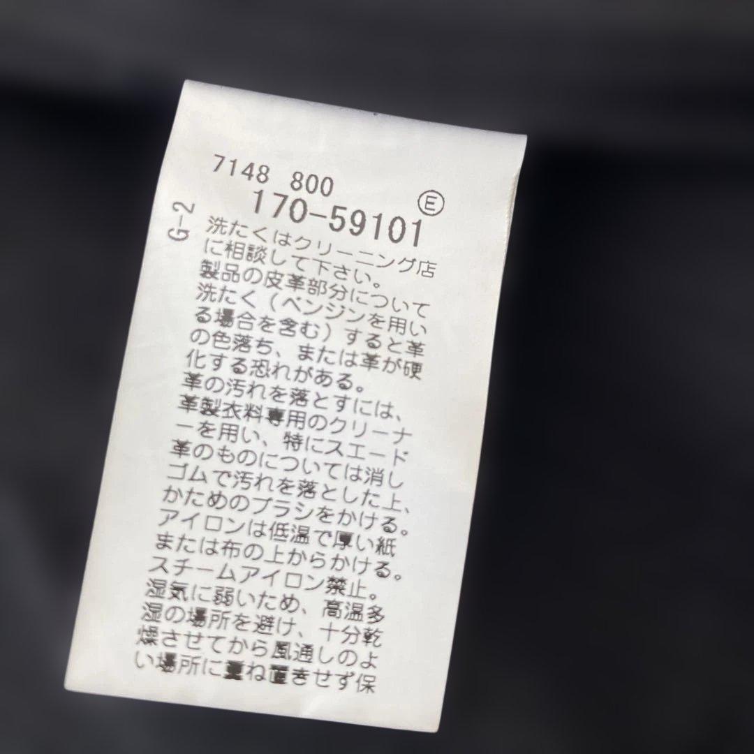 タケオキクチ TAKEO KIKUCHI 山羊革 レザージャケット ブルゾン