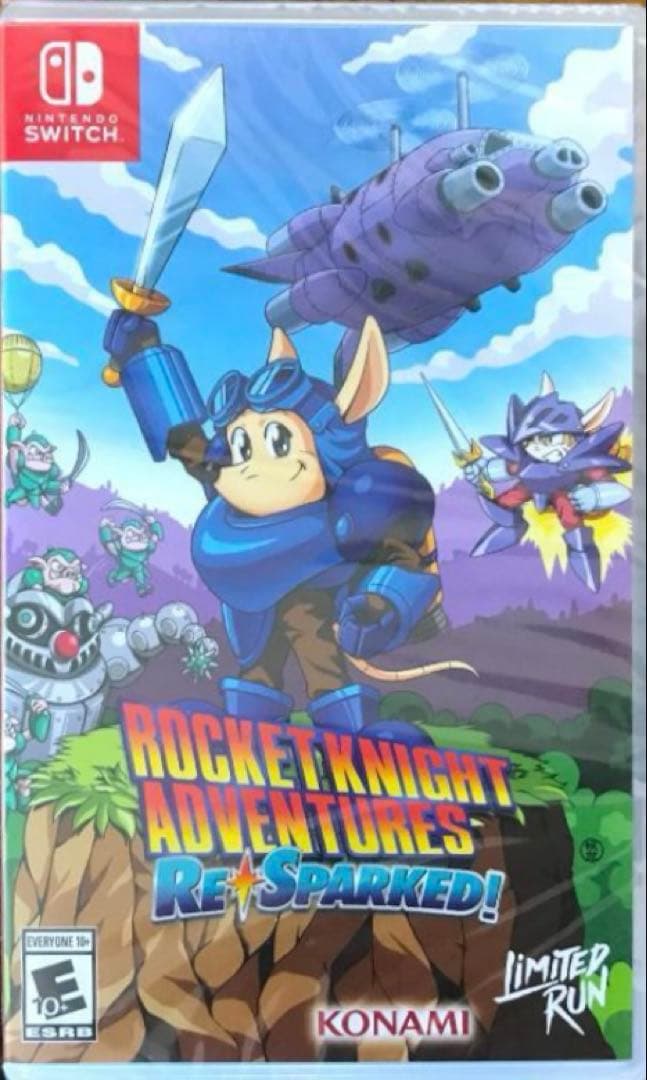 スパークスター ロケットナイトアドベンチャーズ 北米版 switch スイッチ