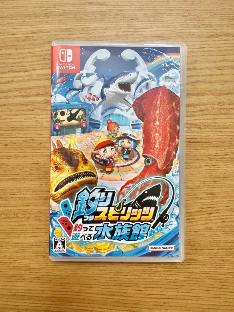 Switch 釣りスピリッツ　釣って遊べる水族館　サオコンセット