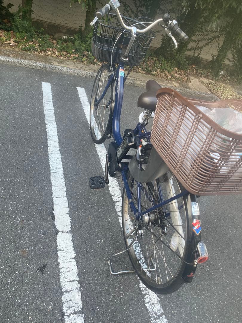 ！美品！YAMAHA電動アシスト自転車 シティタイプ