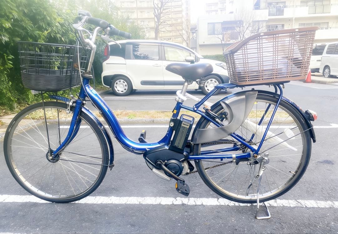 ！美品！YAMAHA電動アシスト自転車 シティタイプ