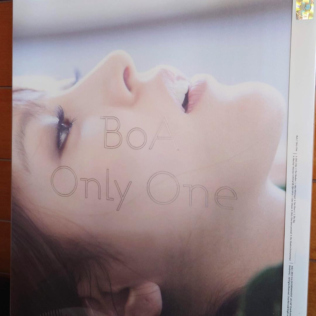 韓国CD ★BoA 7集 Only One 大型写真集付き 韓国盤 新品