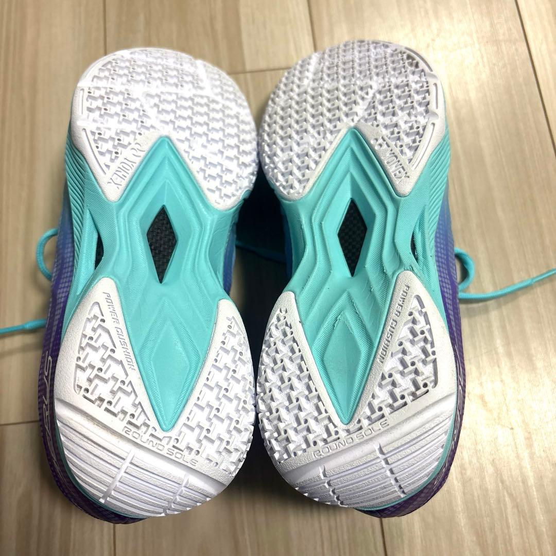 YONEX エアラスzメン 26.0cm 水色/紫