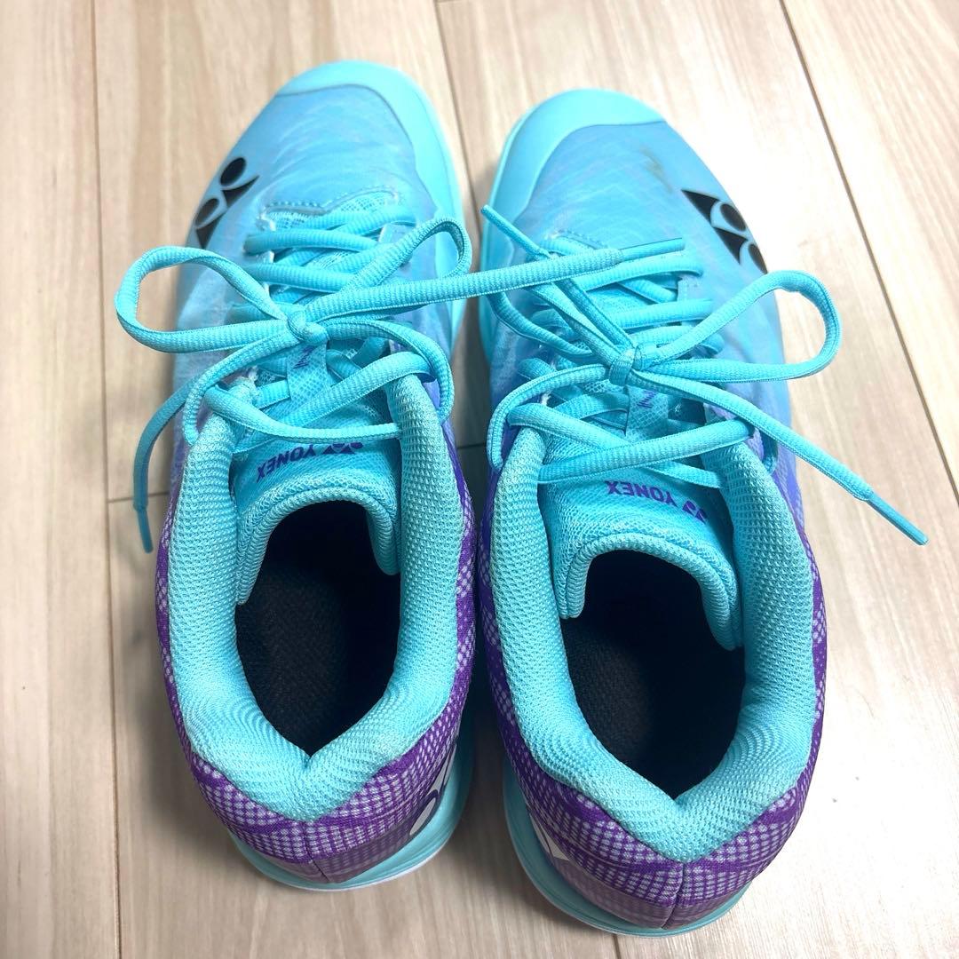 YONEX エアラスzメン 26.0cm 水色/紫