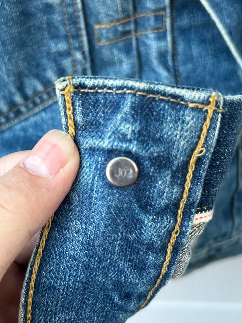 90s LEVI'S 71507XX日本製 2nd復刻 BIG E サイズ38