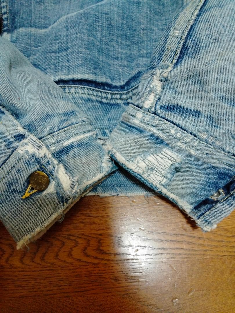 ビンテージ60年代Leeストームライダー刺繍タグ裏地ブランケット付きGジャン38