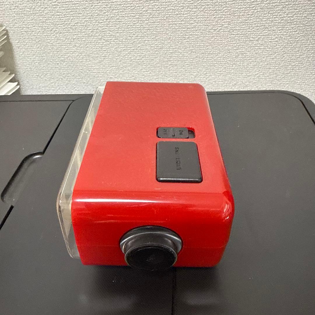 BRUNO デジタル置時計 レッド