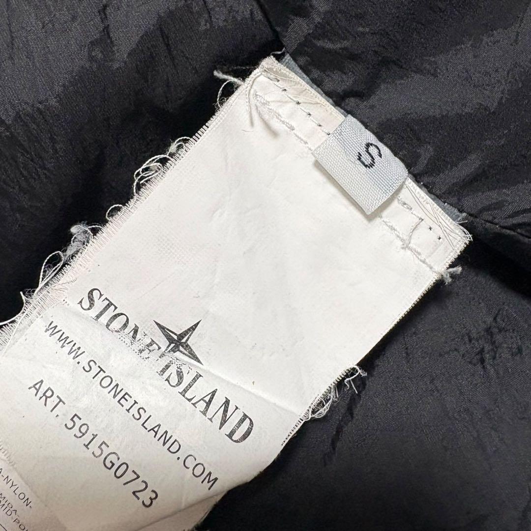 STONE  ブラック ダウンベストS ストーンアイランド