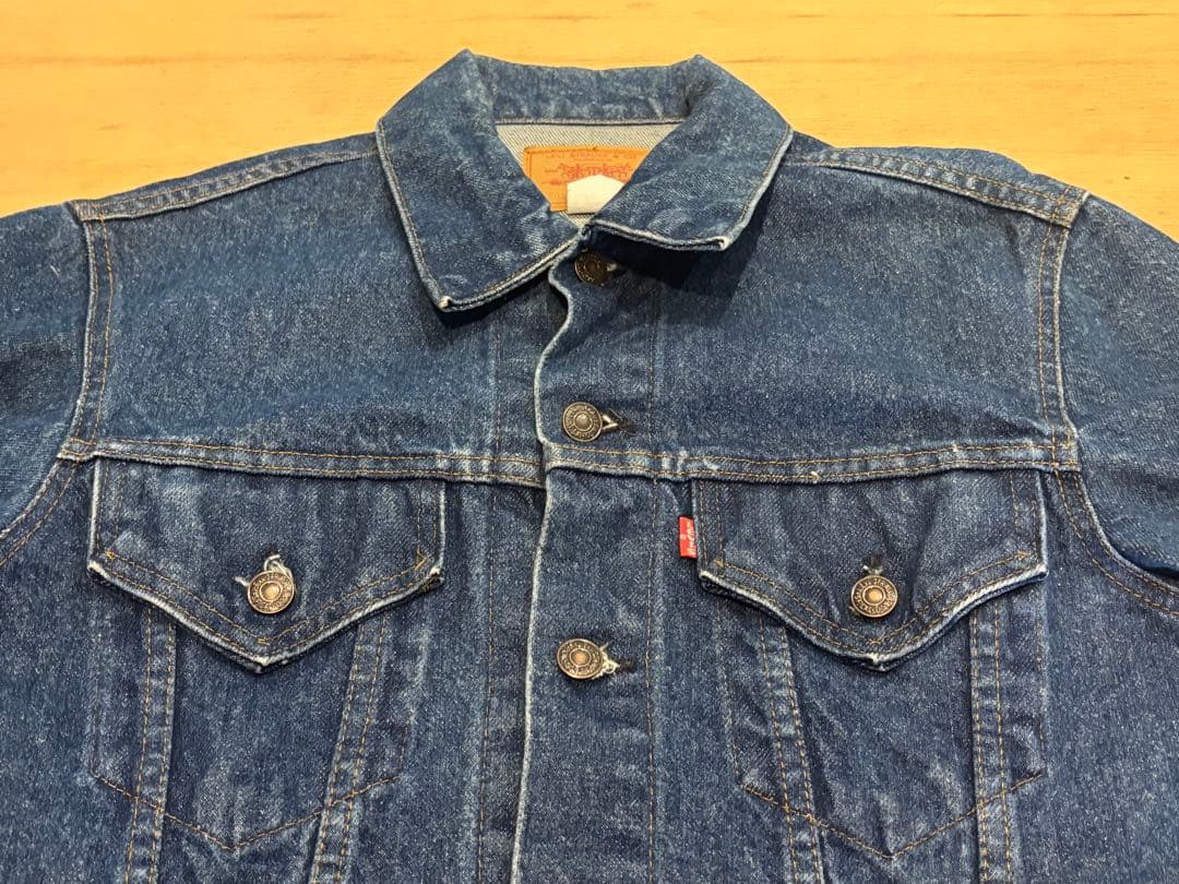 濃紺 70s Levi's 71205-0217 40L ケアタグ 刻印527