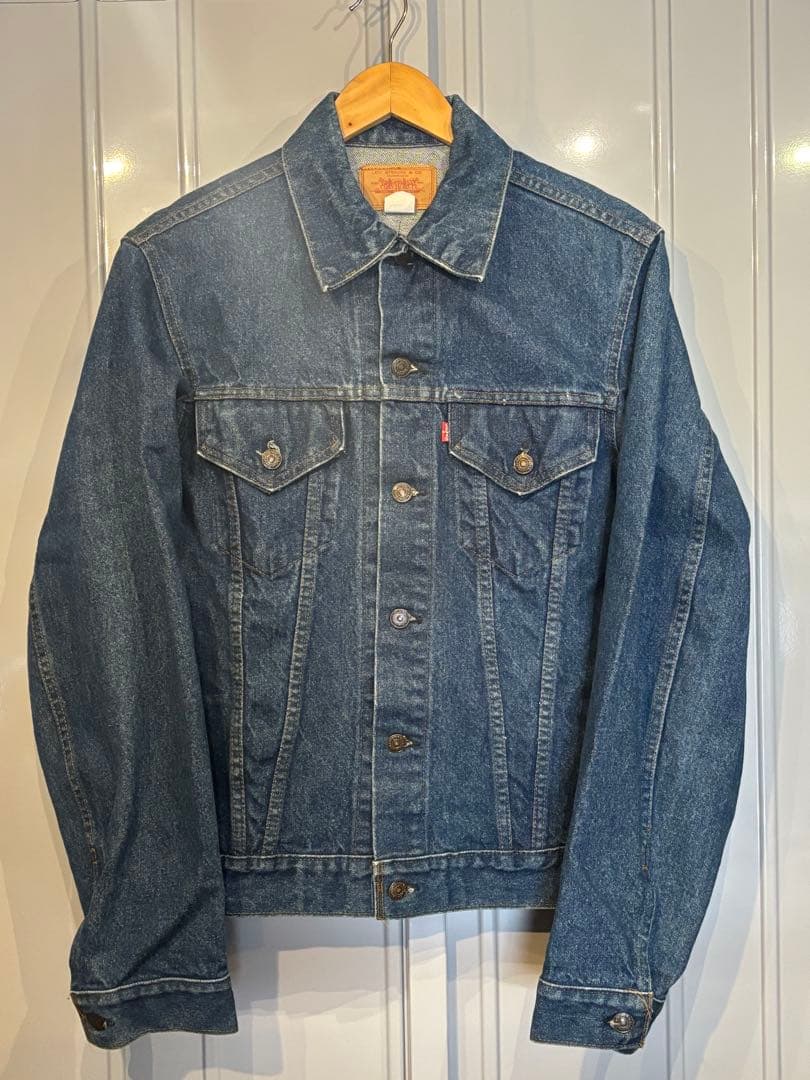 濃紺 70s Levi's 71205-0217 40L ケアタグ 刻印527
