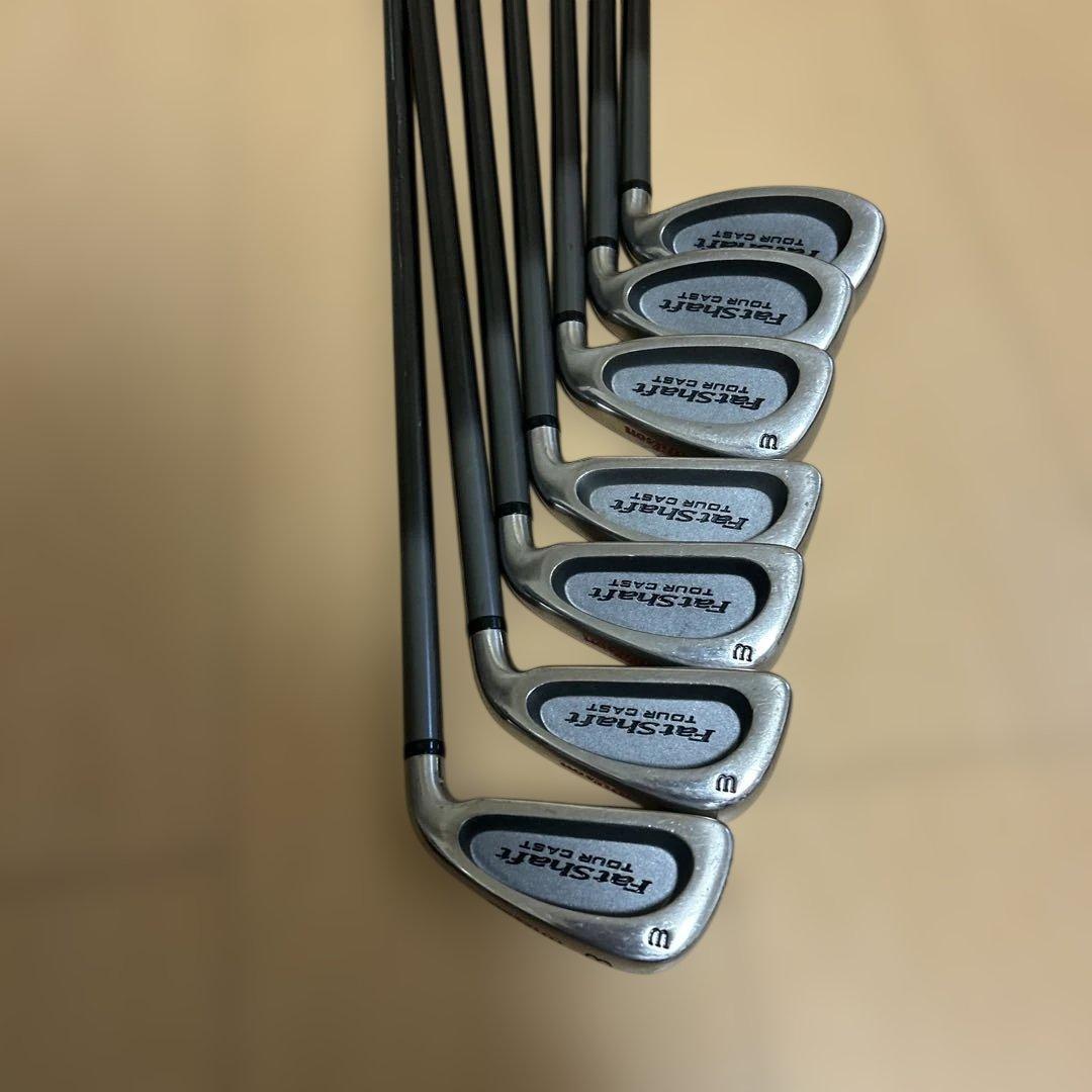 Wilson fat shaft tour cast メンズアイアン 10本