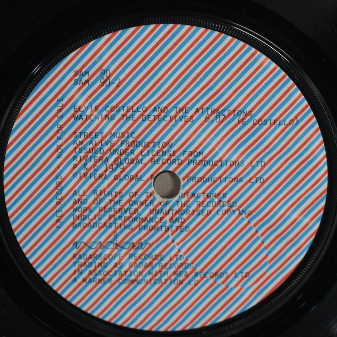 英LP Elvis Costello Armed Forces UK初期プレス盤