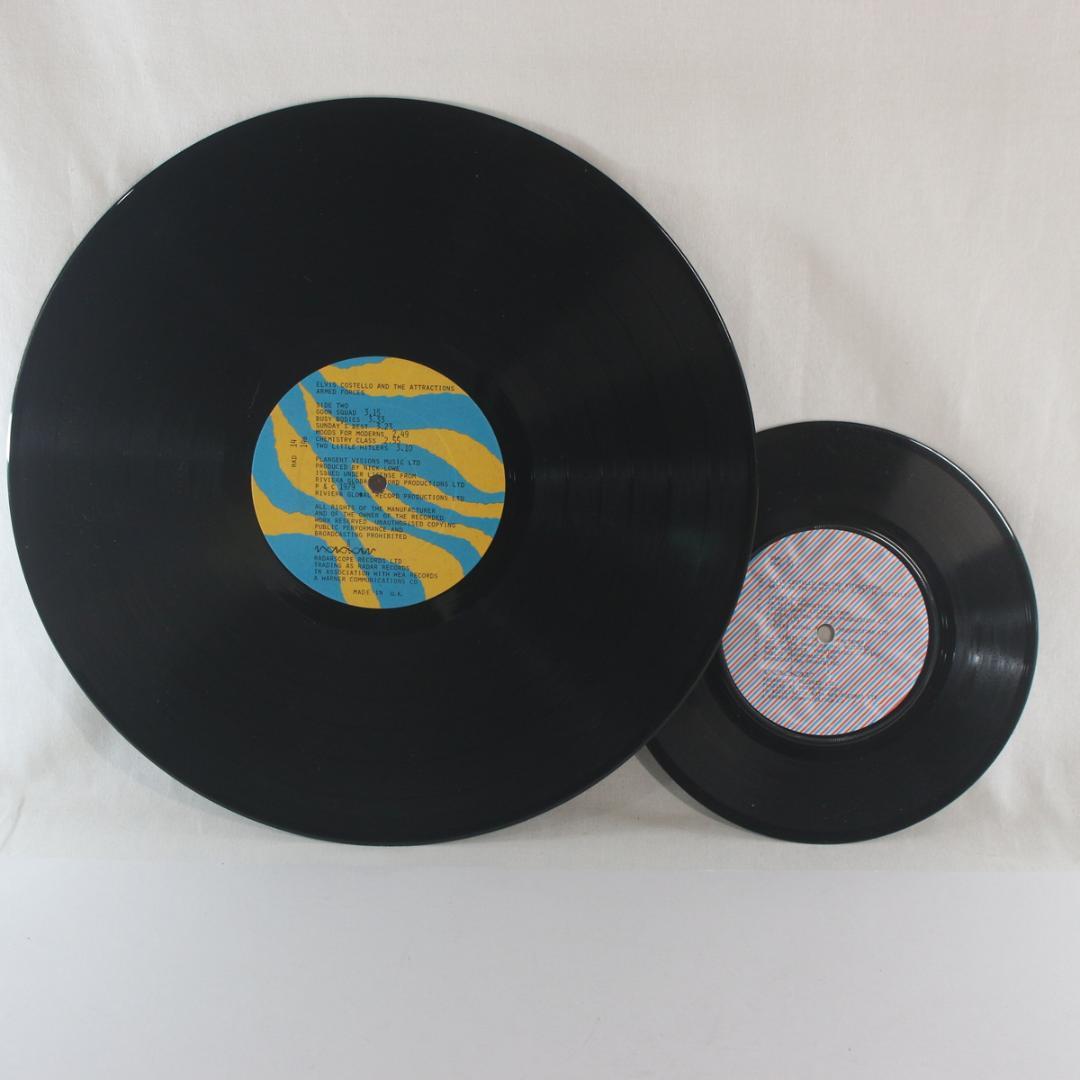 英LP Elvis Costello Armed Forces UK初期プレス盤