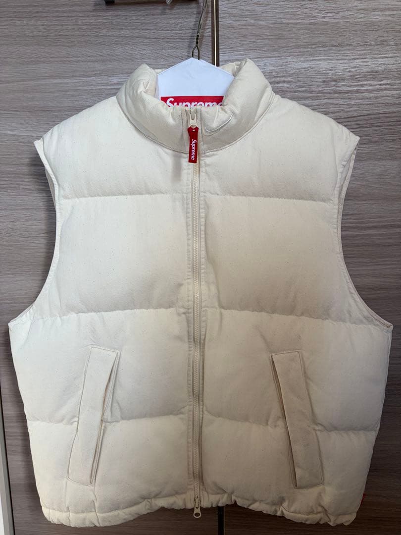 値下げ1/11まで Supreme Nike Denim Puffer Vest