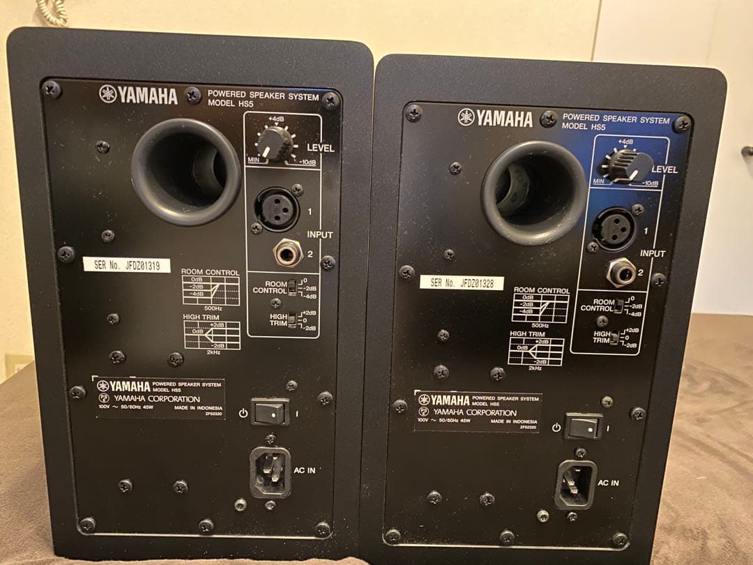 配信機器・PA機器・レコーディング機器 YAMAHA HS5