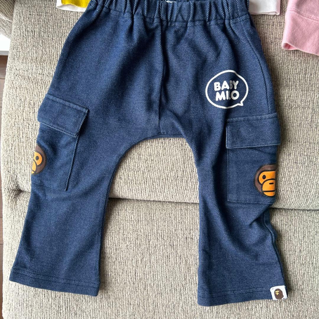 BAPEKIDS BABY MILO Tシャツ・パーカーセット90cm正規品