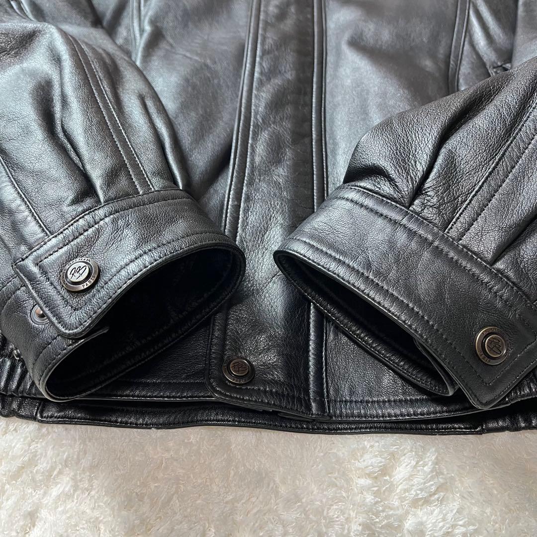 【希少】PIERRE BALMAIN ライナー付きレザージャケット ラムレザー