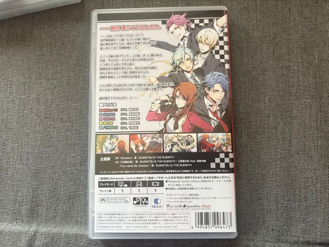 VARIABLE BARRICADE 限定版 Switch