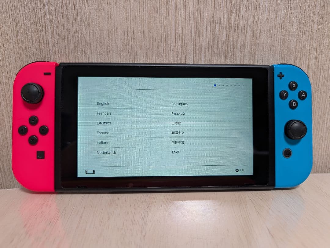 Nintendo Switch 本体 ネオンピンク・ブルー