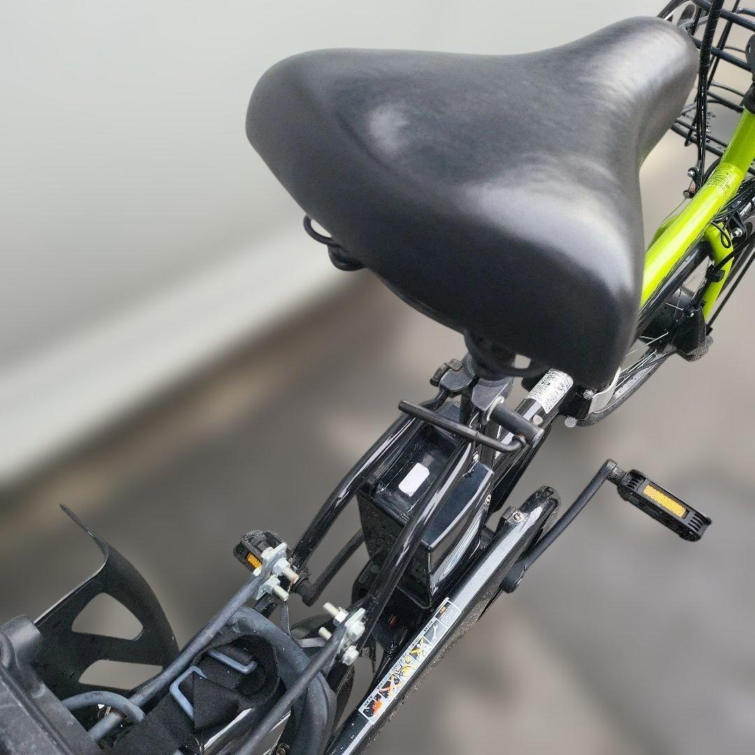 美品 ＰＥＬＴＥＣＨ ペルテック ＴＤＮ－２０８Ｌ折りたたみ電動アシスト自転車