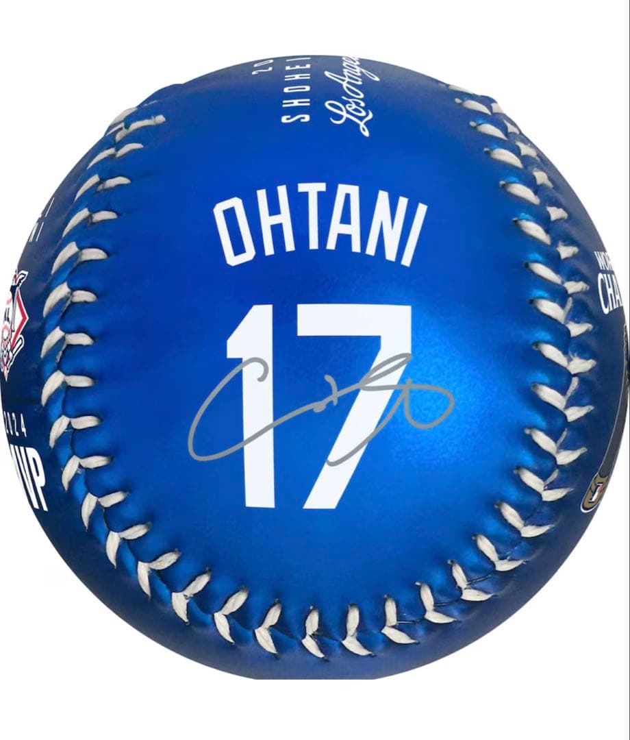 【正規品】大谷翔平ボール　2024 Season Accomplishments