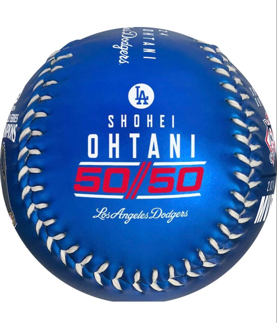 【正規品】大谷翔平ボール　2024 Season Accomplishments