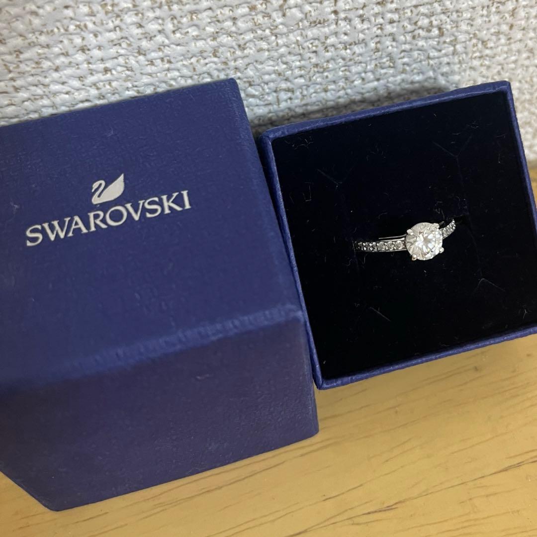 【※美品】　スワロフスキー リング 11号