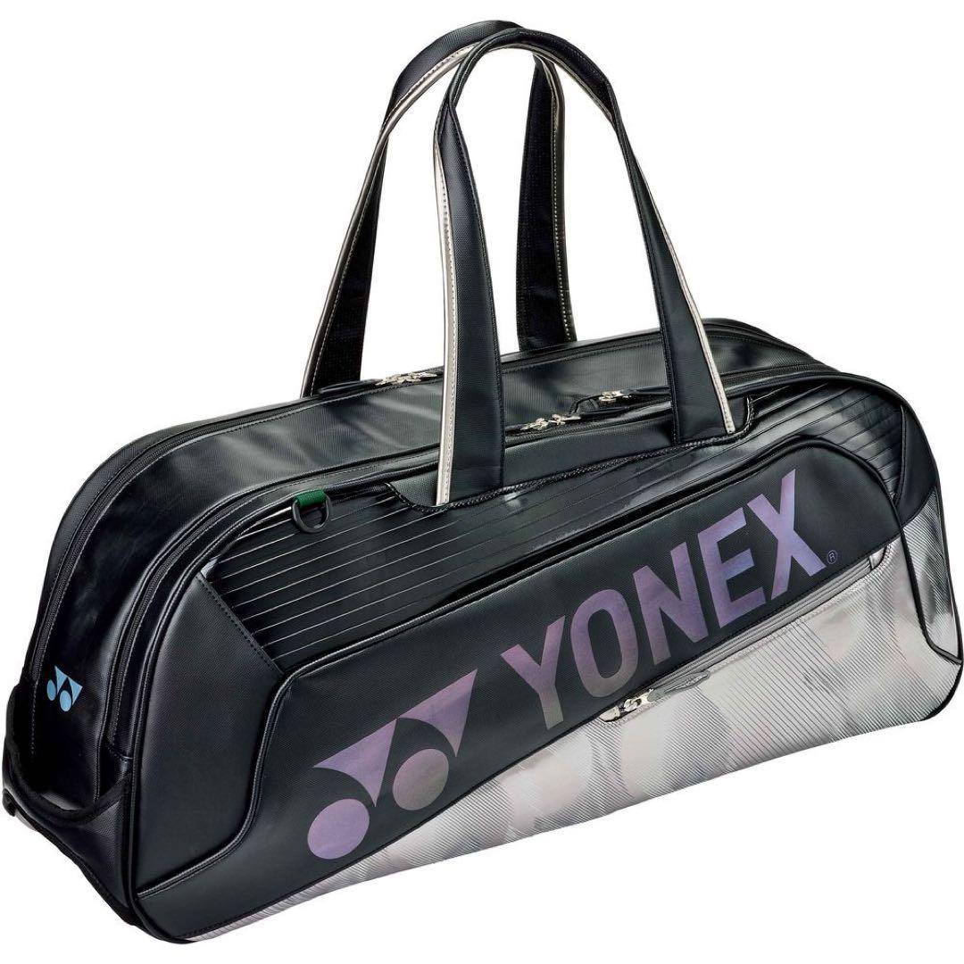 YONEX バドミントンバッグ ブラック/シルバー