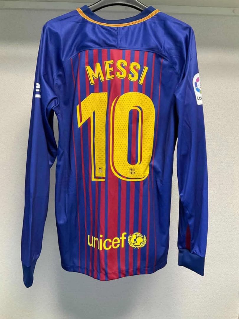 FC Barcelona メッシ 10 長袖シャツ