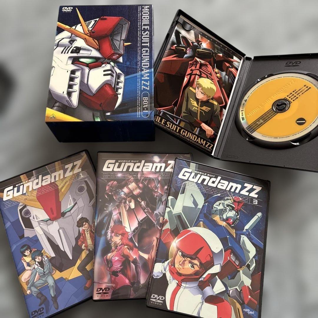 機動戦士zzガンダム　DVDbox vol.1〜3 全12巻セット