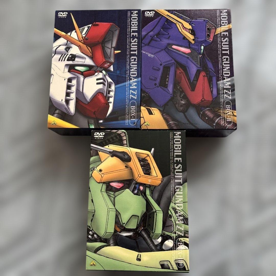 機動戦士zzガンダム　DVDbox vol.1〜3 全12巻セット