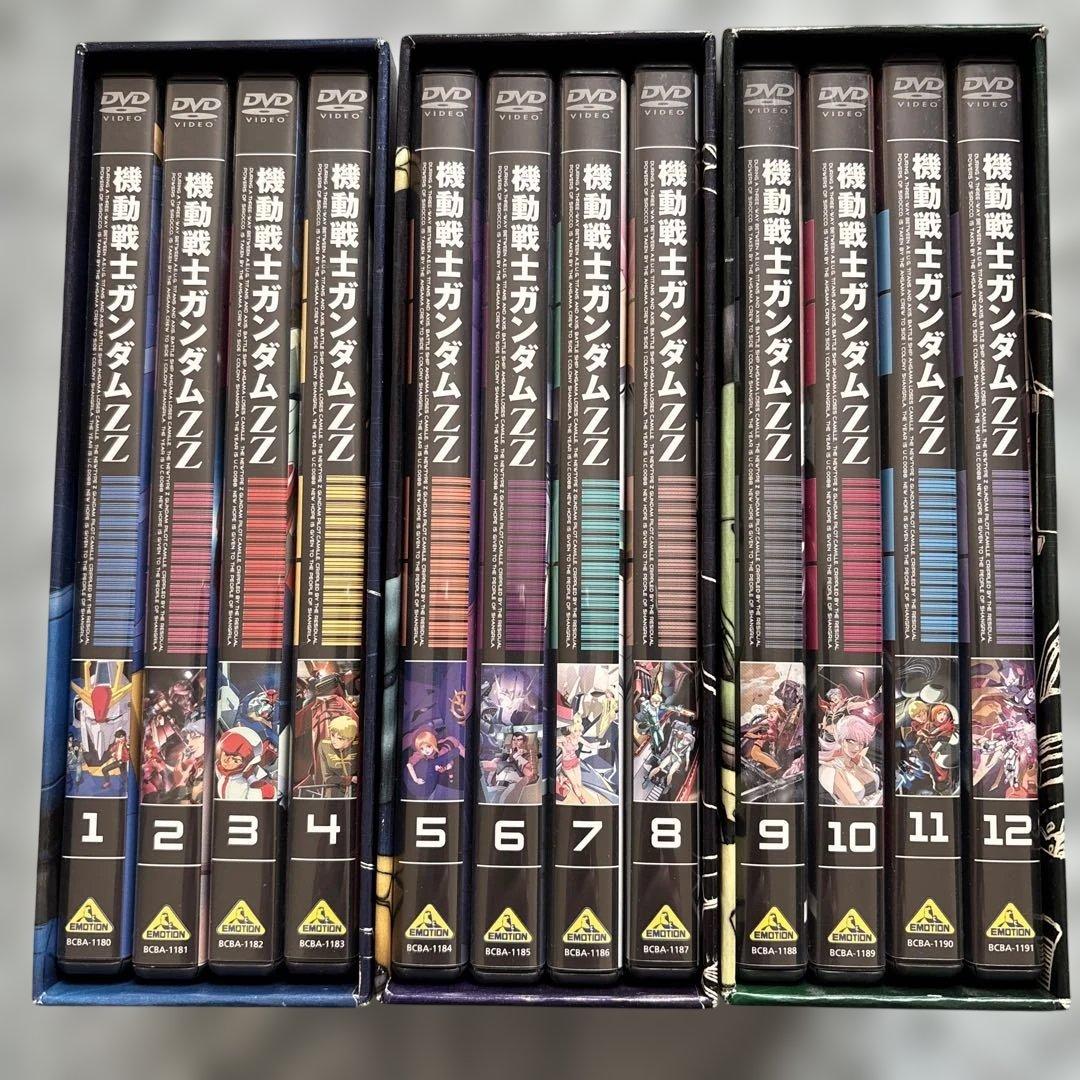機動戦士zzガンダム　DVDbox vol.1〜3 全12巻セット