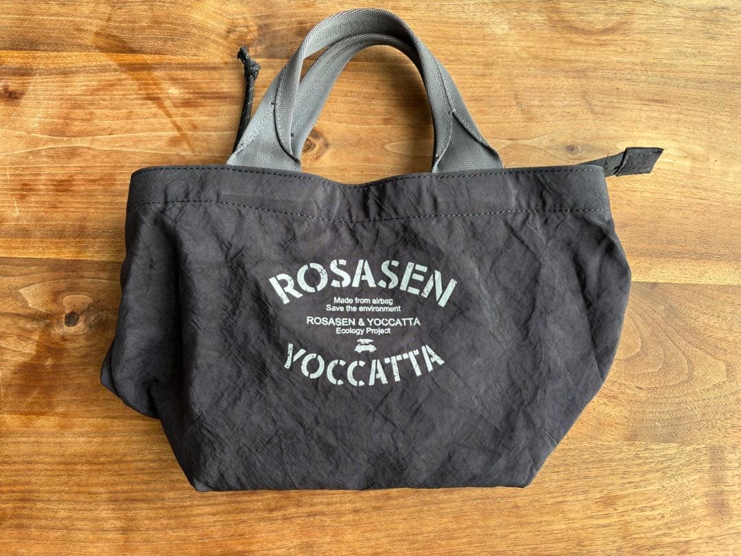 限定品　ROSASEN yoccatta コラボ トートバッグ　セット ブラック