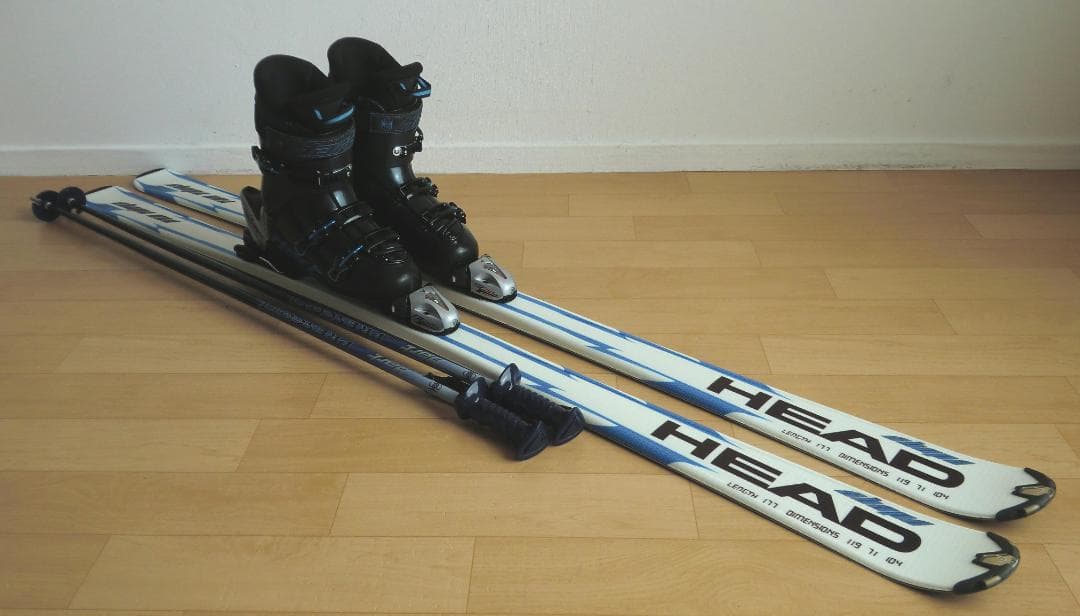 ■■最終特価■送料無料■HEAD■メンズスキーフルセット■板177靴28.5■■
