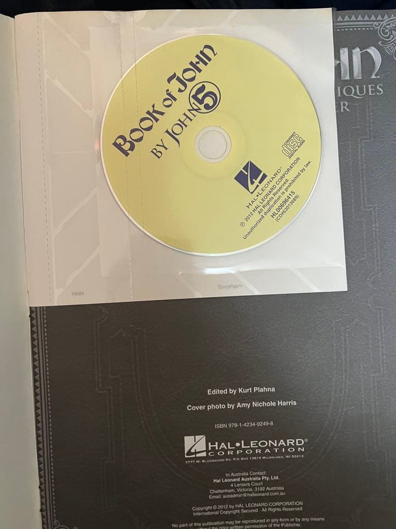 john5 ジョン5 ギタースコア　CD付　モトリークルー