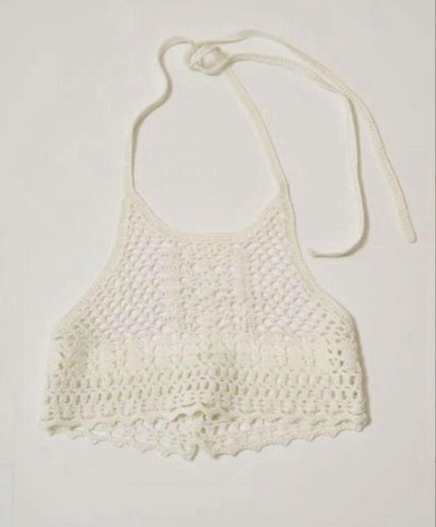 トップス Todayful Crochet Knit Bustier