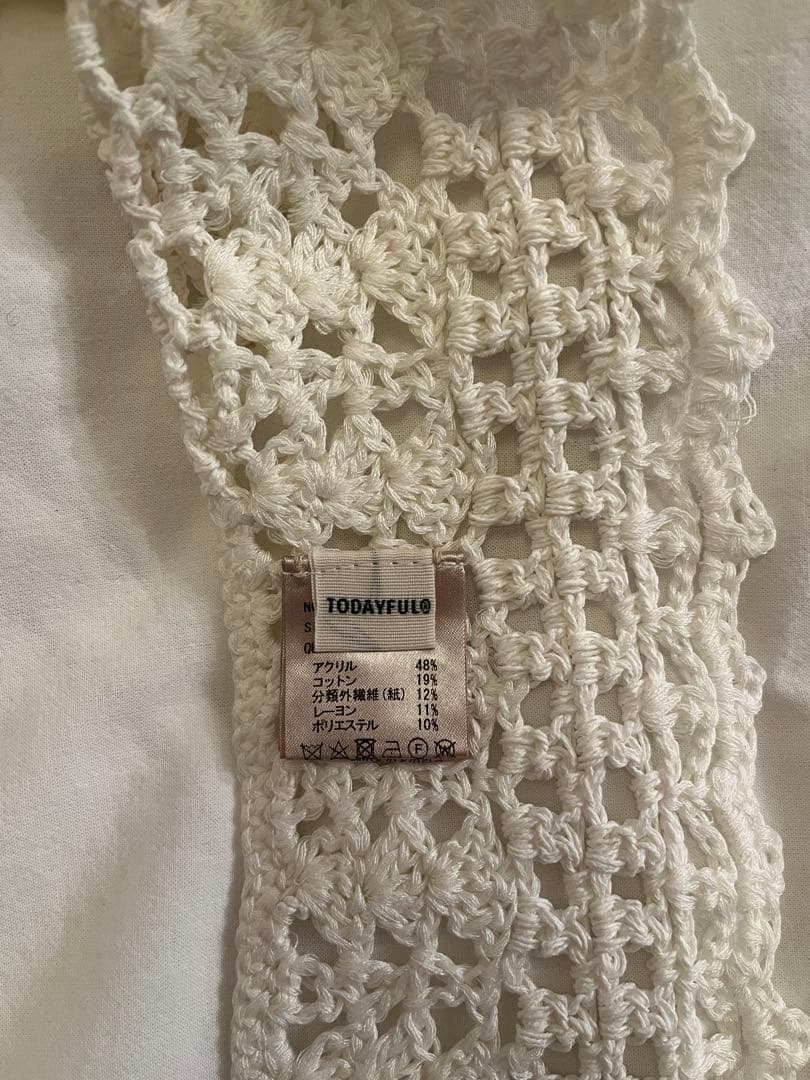 トップス Todayful Crochet Knit Bustier
